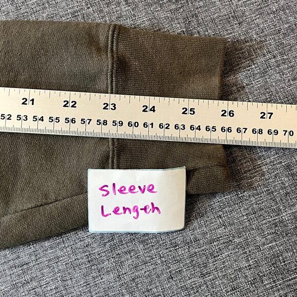 OVO October's Very Own Full Zip Hoodie - Men's Size L - Green - Picture 10 of 12